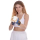 Перчатки для смешанных единоборств MMA кожаные UFC TrueThai UTT-75542 L-XL синий-белый - изображение 11