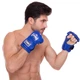 Перчатки для смешанных единоборств MMA кожаные TOP KING Extreme TKGGE размер: XL Цвет: Синий - изображение 5