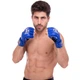 Перчатки для смешанных единоборств MMA на липучке размер XL Кожа TOP KING Super синий TKGGS - изображение 5