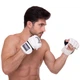 Перчатки для смешанных единоборств MMA кожаные TOP KING Ultimate TKGGU размер: XL Цвет: Белый - изображение 6