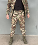 Костюм тактичний soft shell мультикам, Зимова форма Softshell, Костюм демісезонний Multicam софтшел 54р. - зображення 4