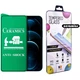 Стекло защитное Drobak glass-film Ceramics Apple iPhone 12 Pro (474748) - изображение 1
