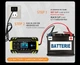 Автомобильное зарядное устройство NWOUIIAY (8A 12V/24V) Multi Protections, Автоматическое разумное зарядное устройство с сенсорным ЖК-экраном для автомобиля, мотоцикла, газонокосилки или лодки. Цвет: Черно-желтый - изображение 6
