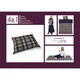 Плед Home Line 4 в 1 клітинка червона 140х190см (143567) - зображення 1