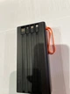 Повербанк Power Bank зовнішній акумулятор портативна зарядка для телефону, смартфона, планшета та ноутбука з дисплеєм ACL 30000mAh Black з кабелями Micro, Lightning, Type-C, та USB cable Led Індикатор + ліхтарик - зображення 5