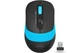 Мышь беспроводная A4Tech FG10 Black/Blue USB - изображение 3