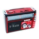 Аккумуляторный FM радиоприемник Bluetooth с фонариком GOLON RX-381BT ФМ радио (Принимает флешки) + работает ОТ БАТАРЕЕК И ОТ СЕТИ RED - изображение 5
