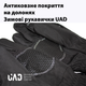 Рукавички зимові тактичні SoftShell термо 3 шари сенсорні PERUN UAD Чорний XL - зображення 5