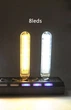 Портативная USB LED лампа светильник фонарик 8 светодиодов теплый желтый свет комплект 2шт (1000007222) - изображение 6