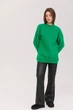 Женский теплый свитшот ONIOS Freerisen Oversize Зеленый XS-M 983298 - изображение 3