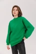Женский теплый свитшот ONIOS Freerisen Oversize Зеленый XS-M 983298 - изображение 6