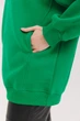 Женский теплый свитшот ONIOS Freerisen Oversize Зеленый XS-M 983298 - изображение 9