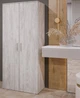 Шкаф для обуви с полками RT0008 Бетон Ш 800 / В 1780 / Г 390 мм, Nikoshop - изображение 1