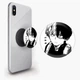 Попсокет (Popsockets) держатель для смартфона Шото Моя геройская академия (Shoto My Hero Academia) (8754-3051-BK) Черный - изображение 1