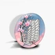 Попсокет (Popsockets) держатель для смартфона Атака на титанов (Attack on Titan) (8754-3042-WT) Белый - изображение 5