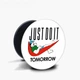 Попсокет (Popsockets) держатель для смартфона JUSTDOIT tomorrow (Просто сделай это завтра) (8754-2007-BK) Черный - изображение 5