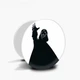Попсокет (Popsockets) держатель для смартфона Дарт Вейдер. (8754-2045-WT) Белый - изображение 5