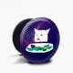 Попсокет (Popsockets) держатель для смартфона Кот за столом (8754-2014-BK) Черный - изображение 5