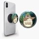 Попсокет (Popsockets) держатель для смартфона Мой сосед Тоторо (My Neighbor Totoro) (8754-2656-BK) Черный - изображение 1