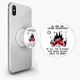 Попсокет (Popsockets) держатель для смартфона Мы внучки ведьм, которых вам не сжечь (8754-2060-WT) Белый - изображение 1
