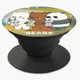 Попсокет (Popsockets) держатель для смартфона Вся правда о медведях (We Bare Bears) (8754-2896-BK) Черный - изображение 3