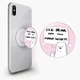 Попсокет (Popsockets) держатель для смартфона Вся правда о медведях (We Bare Bears) (8754-2904-WT) Белый - изображение 1