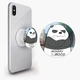 Попсокет (Popsockets) держатель для смартфона Вся правда о медведях (We Bare Bears) (8754-2899-WT) Белый - изображение 1