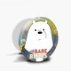 Попсокет (Popsockets) держатель для смартфона Вся правда о медведях (We Bare Bears) (8754-2895-WT) Белый - изображение 5