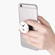 Попсокет (Popsockets) держатель для смартфона Белый медведь Вся правда о медведях (We Bare Bears) (8754-2662-BK) Черный - изображение 2