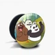 Попсокет (Popsockets) держатель для смартфона Вся правда о медведях (We Bare Bears) (8754-2665-BK) Черный - изображение 5