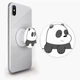 Попсокет (Popsockets) держатель для смартфона Вся правда о медведях (We Bare Bears) (8754-2903-WT) Белый - изображение 1