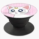 Попсокет (Popsockets) держатель для смартфона Луна Кошки Сейлор Мун (anime Sailor Moon Cats) (8754-2919-BK) Черный - изображение 3