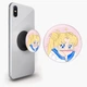 Попсокет (Popsockets) держатель для смартфона Сейлор Мун (Sailor Moon) (8754-2912-BK) Черный - изображение 1