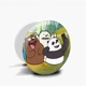 Попсокет (Popsockets) держатель для смартфона Вся правда о медведях (We Bare Bears) (8754-2665-WT) Белый - изображение 5