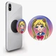 Попсокет (Popsockets) держатель для смартфона Сейлор Мун (Sailor Moon) (8754-2926-BK) Черный - изображение 1