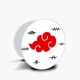 Попсокет (Popsockets) держатель для смартфона Облако Акацуки Наруто (Akatsuki Naruto) (8754-3044-WT) Белый - изображение 5