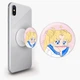 Попсокет (Popsockets) держатель для смартфона Сейлор Мун (Sailor Moon) (8754-2912-WT) Белый - изображение 1