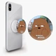 Попсокет (Popsockets) держатель для смартфона Вся правда о медведях (We Bare Bears) (8754-2900-WT) Белый - изображение 1