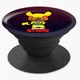 Попсокет (Popsockets) держатель для смартфона Леон Пикачу Бравл Старс (Leon Pikachu Brawl Stars) (8754-2601-BK) Черный - изображение 4
