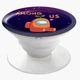 Попсокет (Popsockets) держатель для смартфона Аммонг Ас (Among Us) (8754-2410-WT) Белый - изображение 3