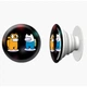 Попсокет (Popsockets) держатель для смартфона Аммонг Ас (Among Us) (8754-2414-WT) Белый - изображение 4
