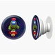 Попсокет (Popsockets) держатель для смартфона Спайк Браул Старс с Амонг Ас (Spike Brawl Stars with mask Among As) (8754-2599-WT) Белый - изображение 7