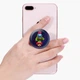 Попсокет (Popsockets) держатель для смартфона Спайк Браул Старс с Амонг Ас (Spike Brawl Stars with mask Among As) (8754-2599-WT) Белый - изображение 10