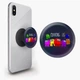 Попсокет (Popsockets) держатель для смартфона Аммонг Ас (Among Us) (8754-2593-BK) Черный - изображение 1