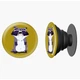 Попсокет (Popsockets) тримач для смартфона Mood: Єнот (8754-2053-BK) Чорний - зображення 4