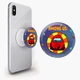 Попсокет (Popsockets) держатель для смартфона Аммонг Ас (Among Us) (8754-2412-WT) Белый - изображение 1