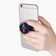 Попсокет (Popsockets) держатель для смартфона Спайк Браул Старс с Амонг Ас (Spike Brawl Stars with mask Among As) (8754-2599-BK) Черный - изображение 2