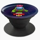 Попсокет (Popsockets) держатель для смартфона Спайк Браул Старс с Амонг Ас (Spike Brawl Stars with mask Among As) (8754-2599-BK) Черный - изображение 3