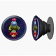 Попсокет (Popsockets) держатель для смартфона Спайк Браул Старс с Амонг Ас (Spike Brawl Stars with mask Among As) (8754-2599-BK) Черный - изображение 4