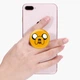Попсокет (Popsockets) держатель для смартфона Джейк Время Приключен (8754-2046-BK) Черный - изображение 6